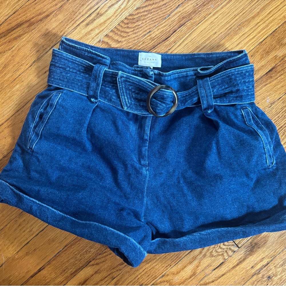 Sézane Rome Bermuda Shorts - Picture 3 of 6